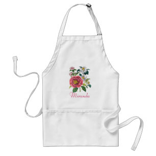 Personalised Camellias Apron