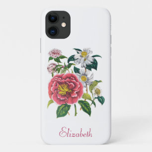 Personalised Camellias iPhone 11 Case