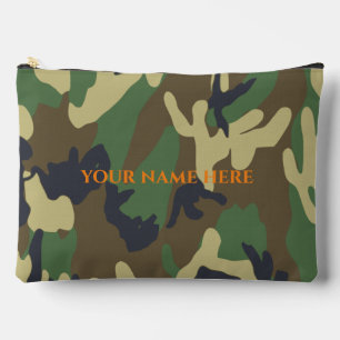 Personalised Camo Toiletry Bag
