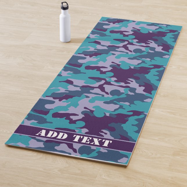 Personalised Camo Yoga Mat (In Situ)