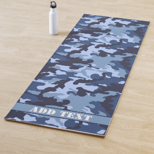 Personalised Camo Yoga Mat