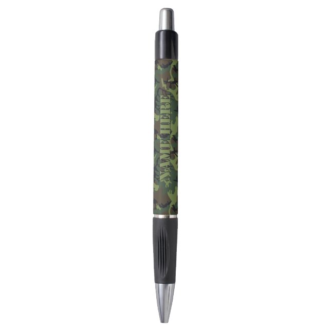 PERSONALISED CAMOFLAGE PENCIL (Front Vertical)