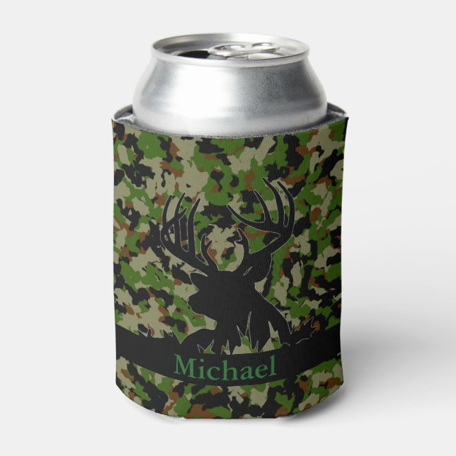 Personalised Camouflage Can Cooler (Can Front)