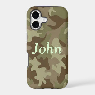 Personalised Camouflage iPhone 7 Case