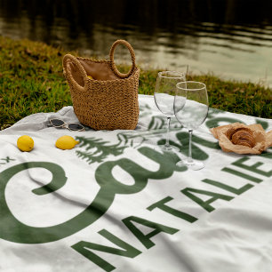 Personalised Camp Bach Bachelorette Party Custom Fleece Blanket