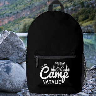 Personalised Camp Bach Bachelorette Party Custom Printed Backpack