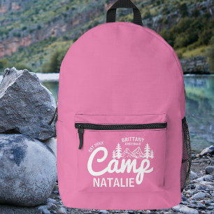 Personalised Camp Bach Bachelorette Party Custom Printed Backpack