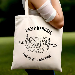 Personalised Camp Bach Bachelorette Party Favours Tote Bag