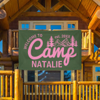 Personalised Camp Bachelorette Party Cool Welcome