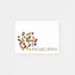 Personalised Camp Camping Trail Mix Post Its Post-it Notes