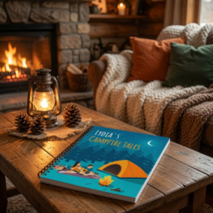 Personalised Campfire Stories Notebook Journal
