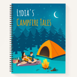 Personalised Campfire Stories Notebook   Journal