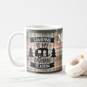 Personalised Camping Camper Design Coffee Mug Cup