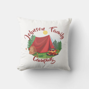 Personalised camping cushion