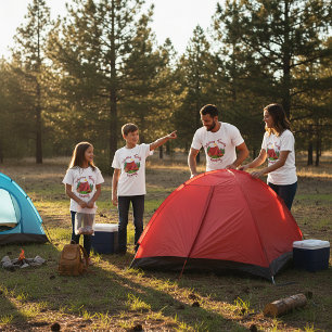 Personalised camping  T-Shirt
