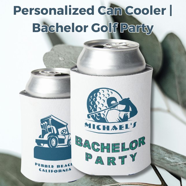 Personalised Can Cooler | Bachelor Golf Party (Creator Uploaded)