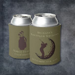 Personalised Can Cooler | Bachelor Golf Weekend<br><div class="desc">Personalised Can Cooler | Bachelor Golf Weekend Personalised Can Coolers are the perfect keepsakes for your friends to remember your special day. Cheers to a fun and memorable bachelor party! Elevate your wedding bachelor/bachelorette weekend with our unique Golf Theme Can Cooler on Zazzle. 🏌️‍♂️ Whether you're hitting the green or...</div>