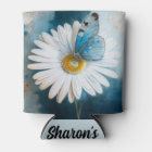 Personalised Can Cooler - Butterfly