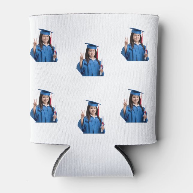 Personalised Can cooler, custom picture can cooler (Front)