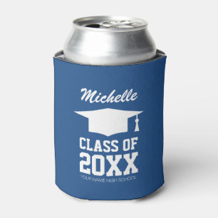 Personalised can coolers for 2024 graduation party