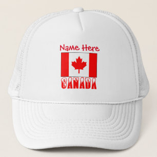 Personalised Canada Flag  Trucker Hat