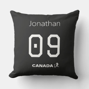 Personalised Canada Soccer Fan Room Decor Cushion