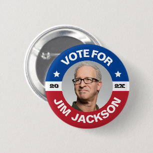 Personalised Candidate Vote Button with Photo