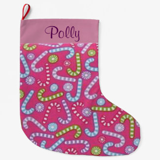 Personalised Candy Cane Stocking