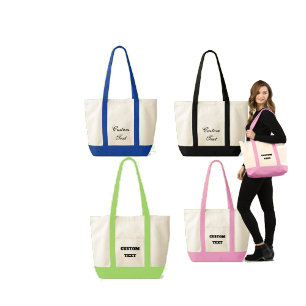 Personalised Canvas Tote Bag   Custom Design