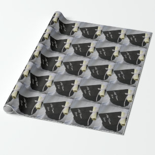 Personalised Cap Diploma Wrapping Paper