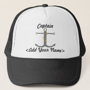 Personalised Captain Hat