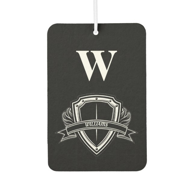 Personalised Car Air Freshener (Front)