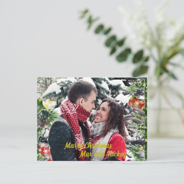 Personalised card (Standing Front)