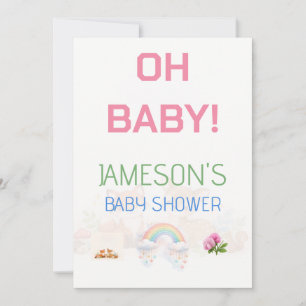 Personalised Card Family Event Parents to Be