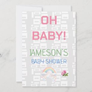 Personalised Card Family Event Parents to Be