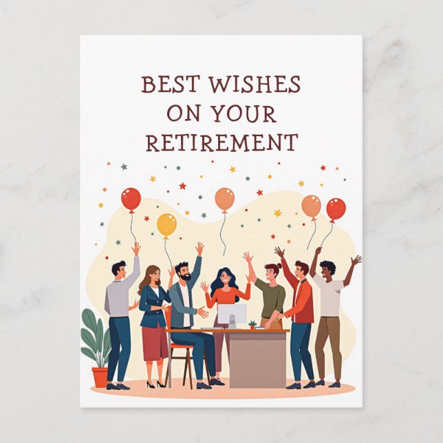 Personalised Card – Farewell Colleagues (Front)