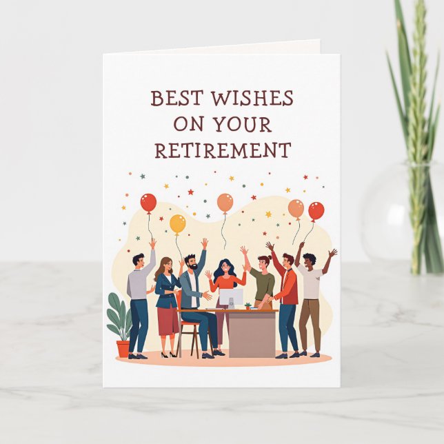 Personalised Card – Farewell Colleagues (Front)