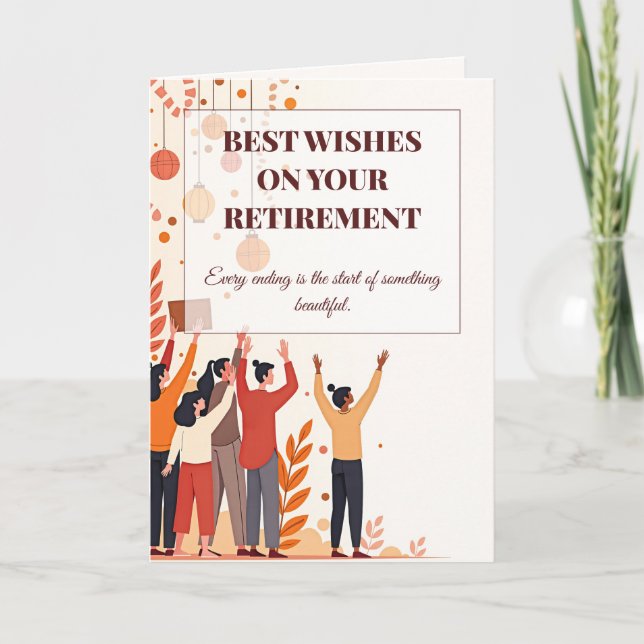 Personalised Card – Farewell Colleagues (Front)