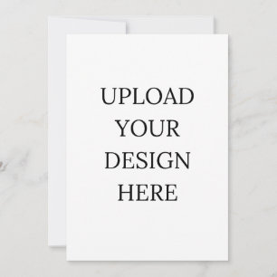 Personalised Card, Personalised Invitation 5x7 in