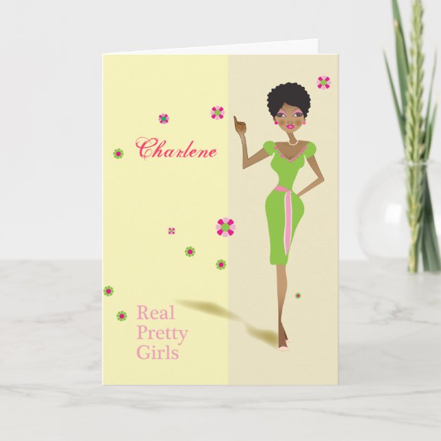 Personalised Cards for the Sorority Girl 2 (Front)