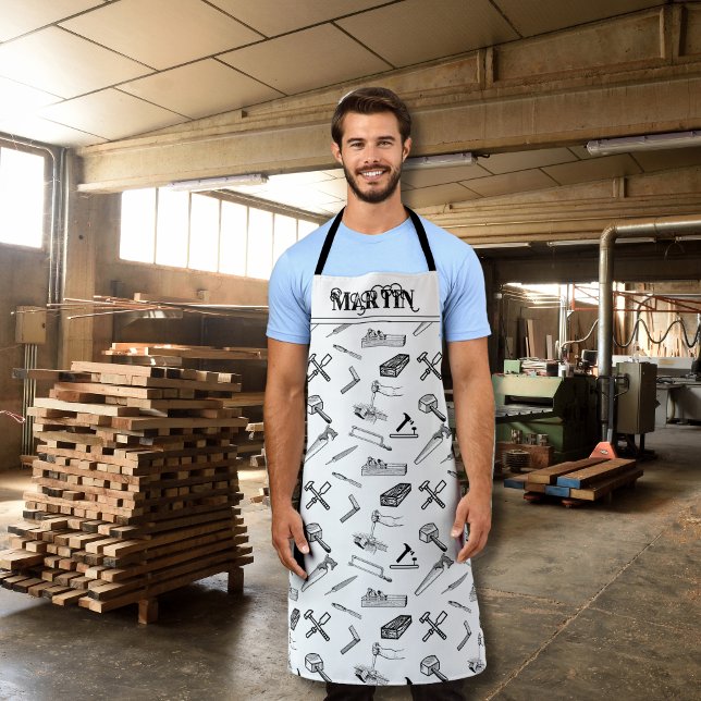 Personalised Carpenter Profession  Apron (Creator Uploaded)