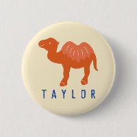 Personalised Cartoon Bactrian 2 Humps Camel