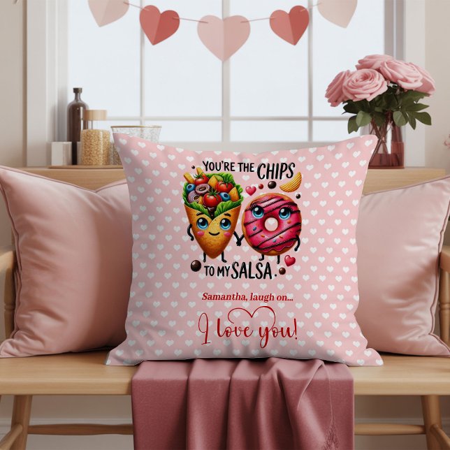 Personalised Cartoon Fruit Funny Valentine Pillow (Personalized Cartoon Fruit Funny Valentine Pillow

)