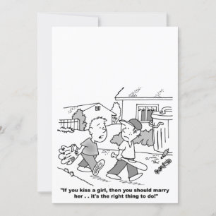 Personalised Cartoon Wedding Invitations