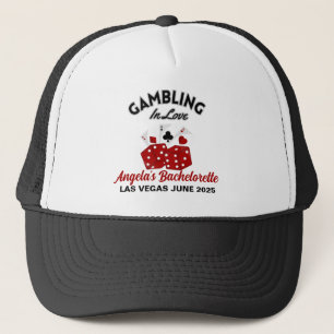 Personalised Casino Las Vegas Bachelorette Party Trucker Hat