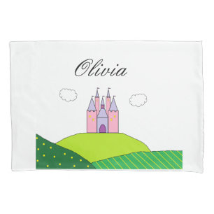 Personalised Castle Pillowcase