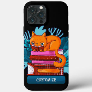 Personalised Cat Approved Books iPhone 13 Pro Max Case
