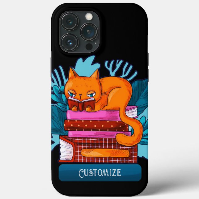 Personalised Cat Approved Books  Case-Mate iPhone Case (Back)