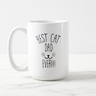 Personalised Cat Dad Mug, Cat Lover Gift,Best Cat Coffee Mug