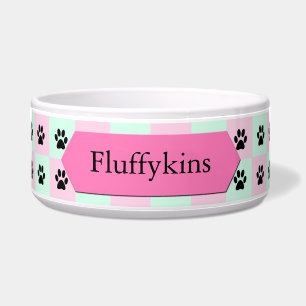 Personalised Cat Food Bowl Dishes